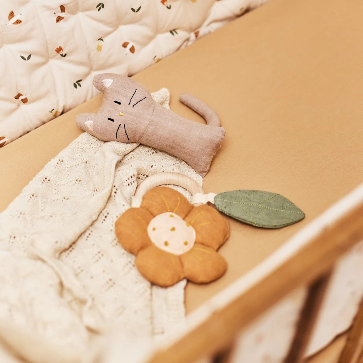 Dear April Fay Flower Rattle Teether
