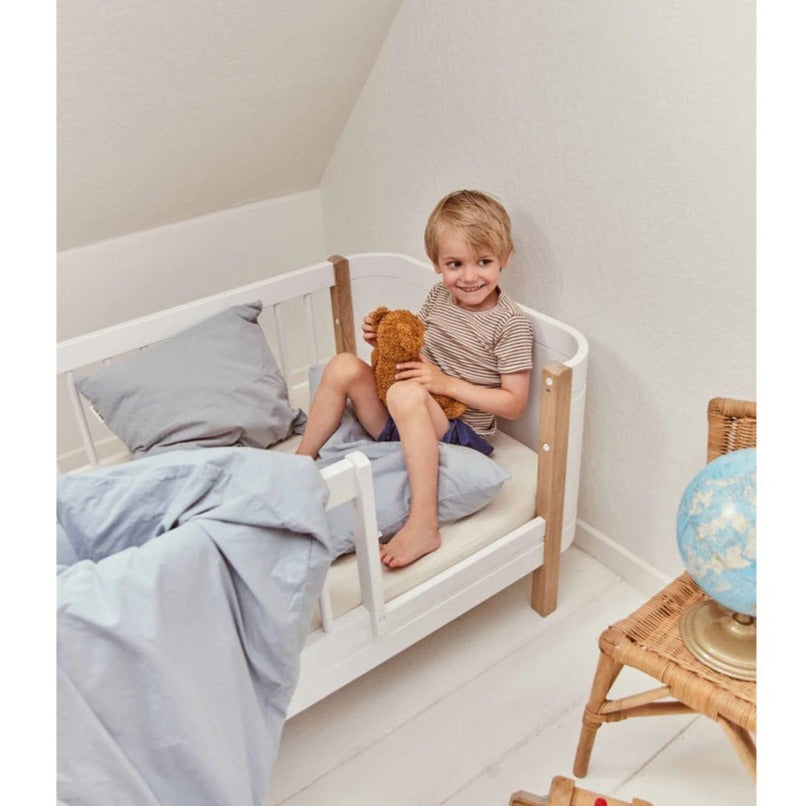 Dear April Fitted Baby Sheet - 68 x 122cm - Pure Nature