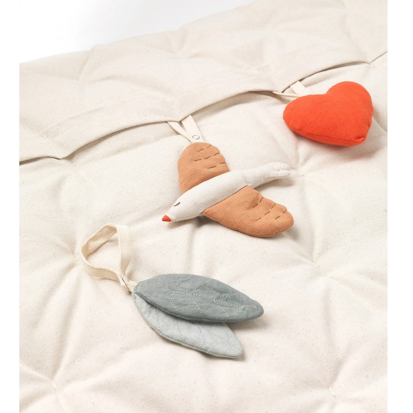 Dear April Embroidered Play Mattress - Songbirds