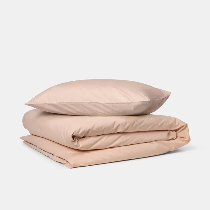 Dear April Organic Single Bedding Set - 140 x 200cm - Apple Blossom