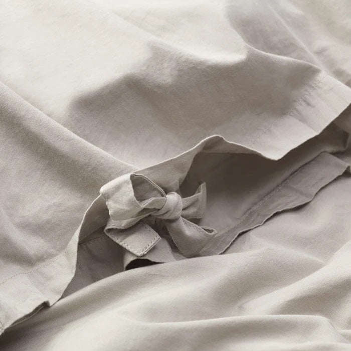 Dear April Organic Single Bedding Set - 140 x 200cm - Little Mouse