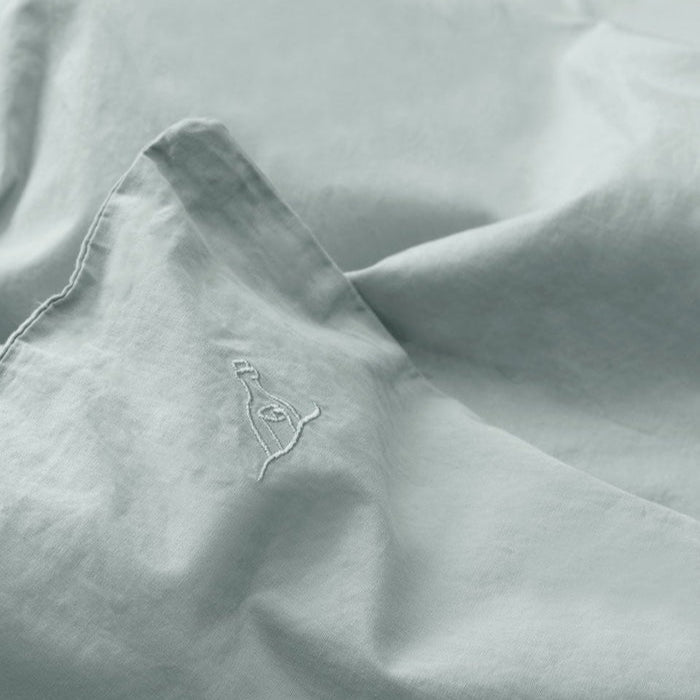 Dear April Organic Single Bedding Set - 140 x 200cm - Sea Notes
