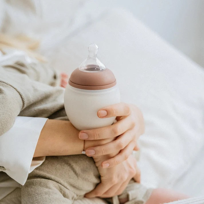 Elhee Silicone Baby Bottle - Blossom (2 Sizes)
