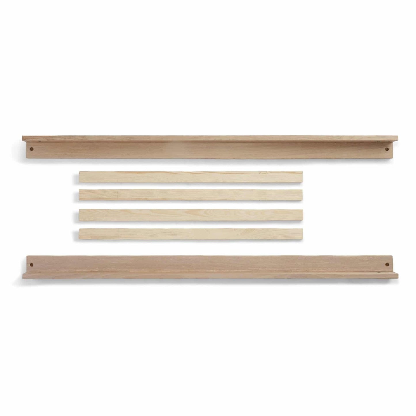Kas Kopenhagen Solid Oak Eli Bed - 90 x 160cm