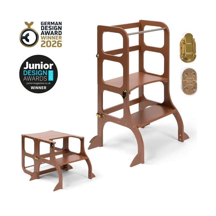 Ette Tete Step 'n' Sit 2-in-1 Helper Tower & Desk