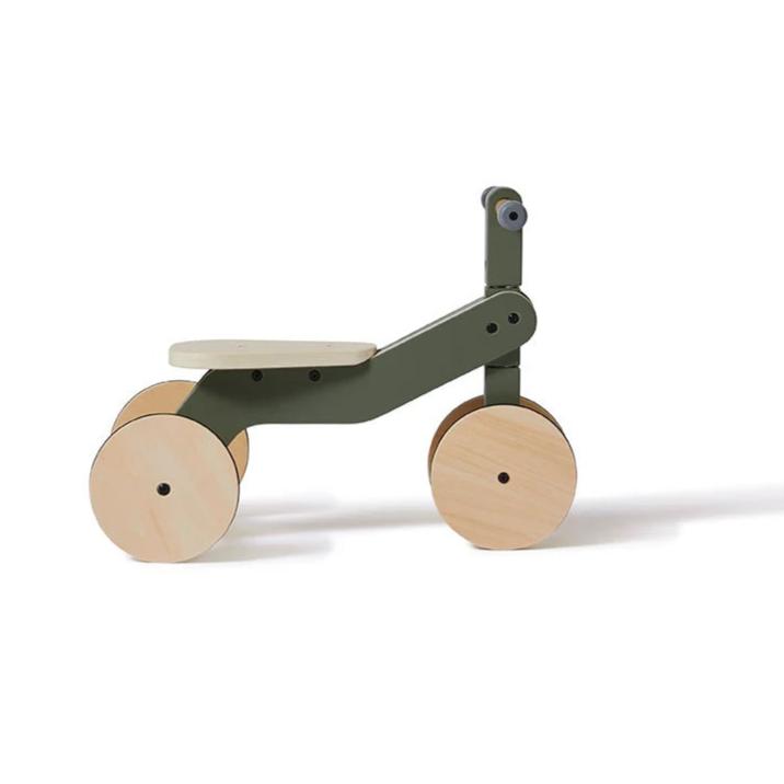 Flexa Wooden Toddler Tricycle - Dusty Green