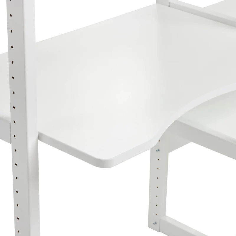 Hoppekids 'Storey' Shelving Unit - 2 Shelves & Desk (2 Shelf Sizes Available)