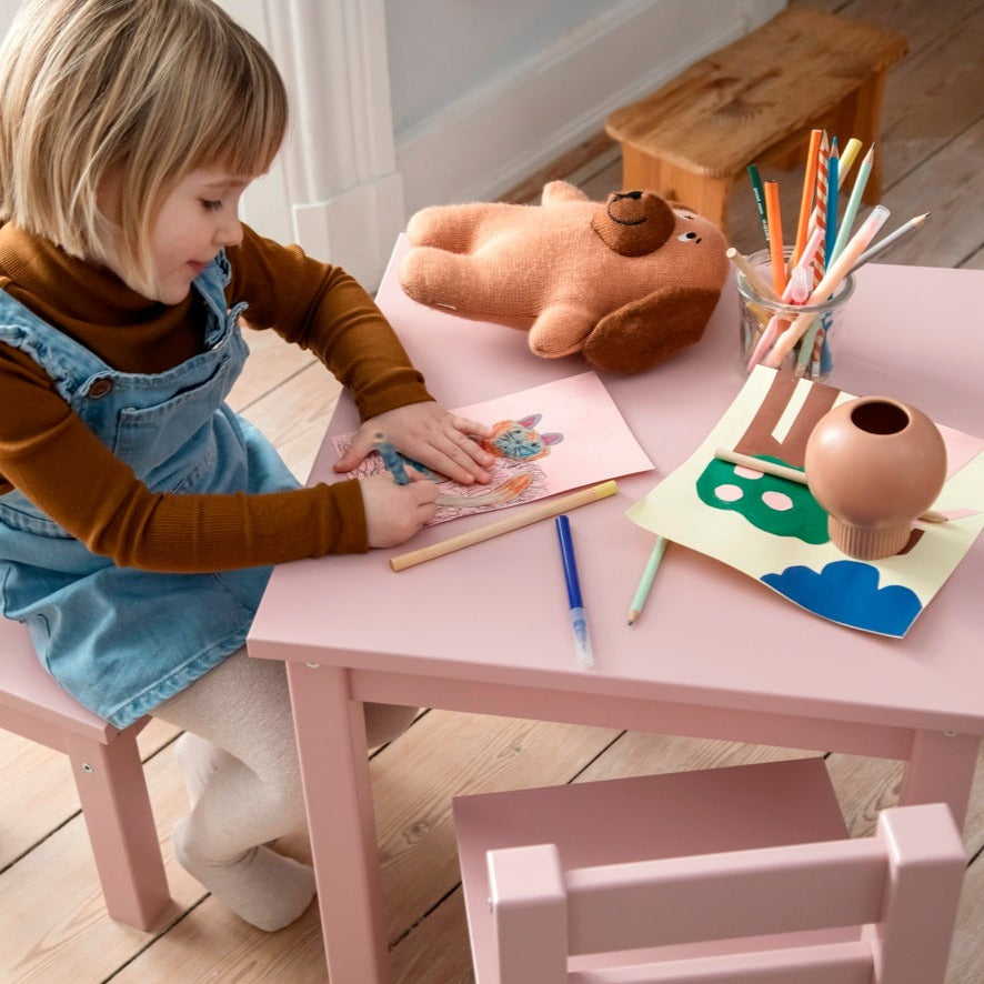 Hoppekids 'Mads' Children's Table & Chair Set (9 Colours Available)
