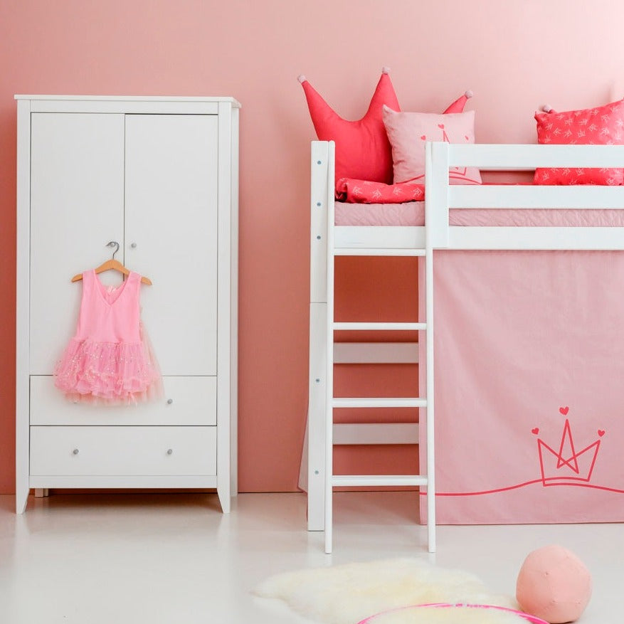 Hoppekids Wardrobe - White