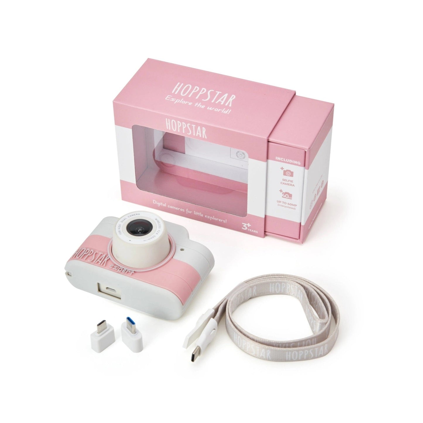 Hoppstar Children's 'Expert' Digital Camera - Blush (3 Yrs+)
