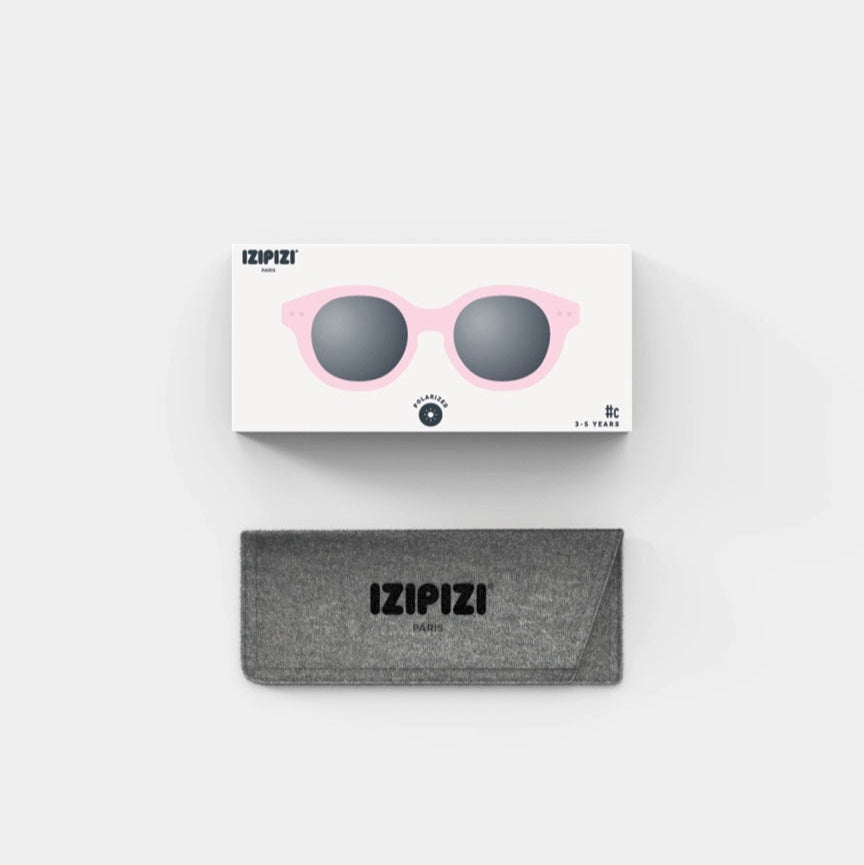 IZIPIZI #C Kids Plus Sunglasses - Pastel Pink (3-5 Yrs)