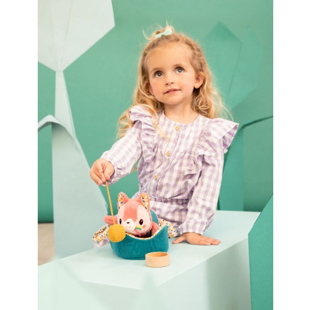 Lilliputiens Jeanne The Cat With Basket