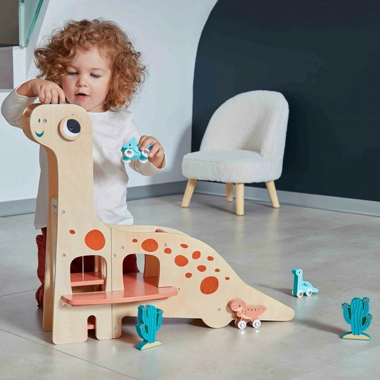 Janod Wooden Dino Garage