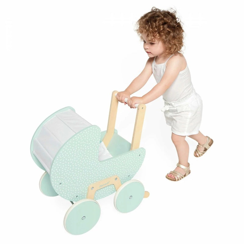 Janod Wooden Doll's Pram