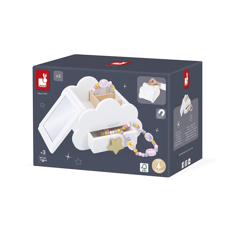 Janod Unicorn Wooden Jewellery Box