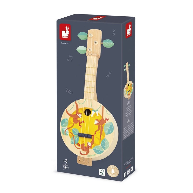 Janod Wooden Banjo