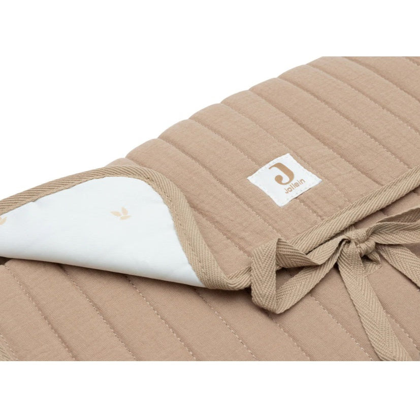 Jollein Travel Changing Pad - Muslin - Biscuit