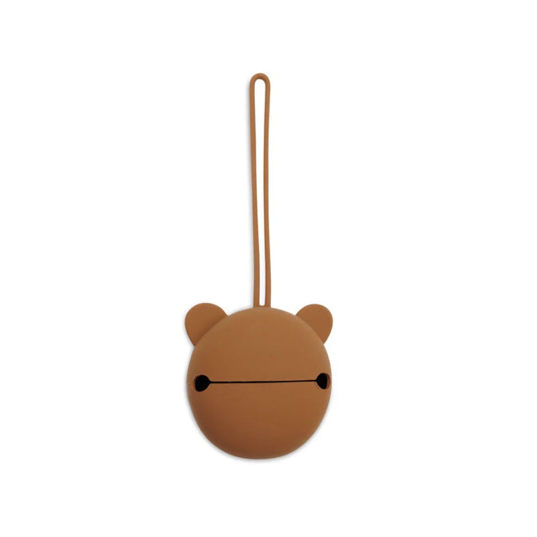 Jollein Silicone Pacifier Case - Caramel