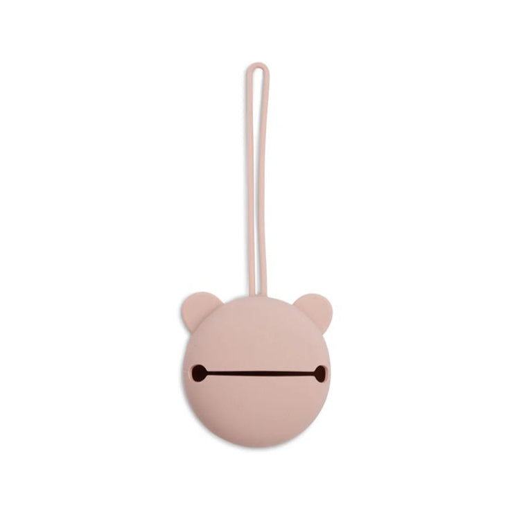 Jollein Silicone Pacifier Case - Wild Rose