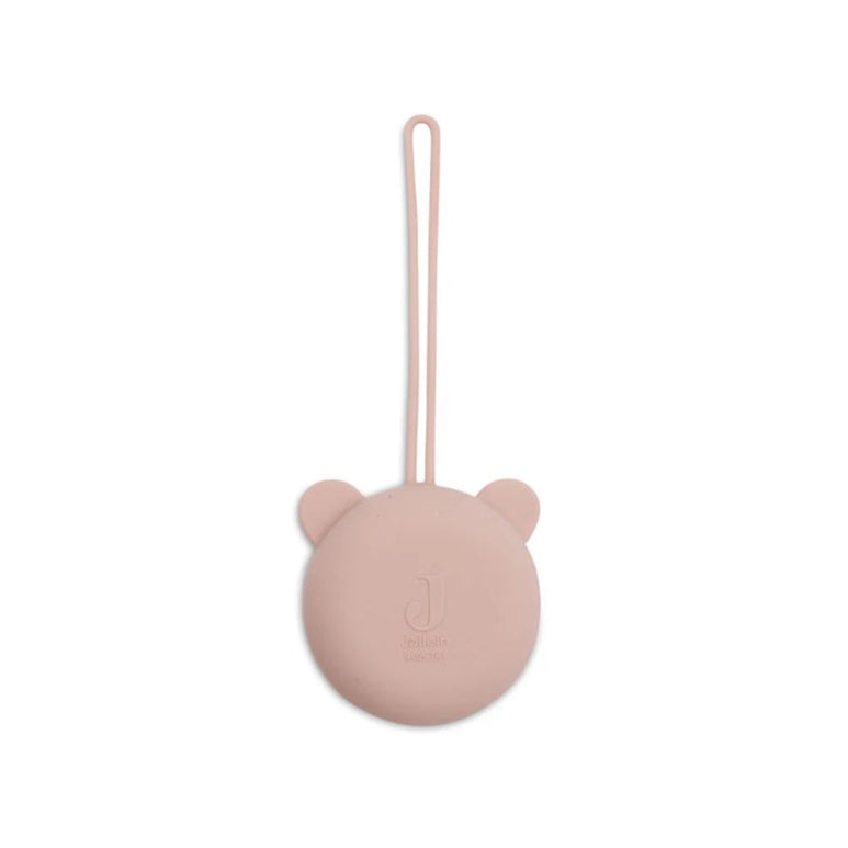 Jollein Silicone Pacifier Case - Wild Rose