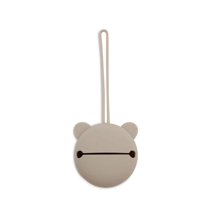 Jollein Silicone Pacifier Case - Olive Green