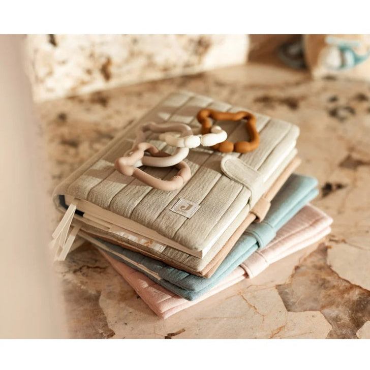 Jollein Muslin Baby Book Cover - Olive
