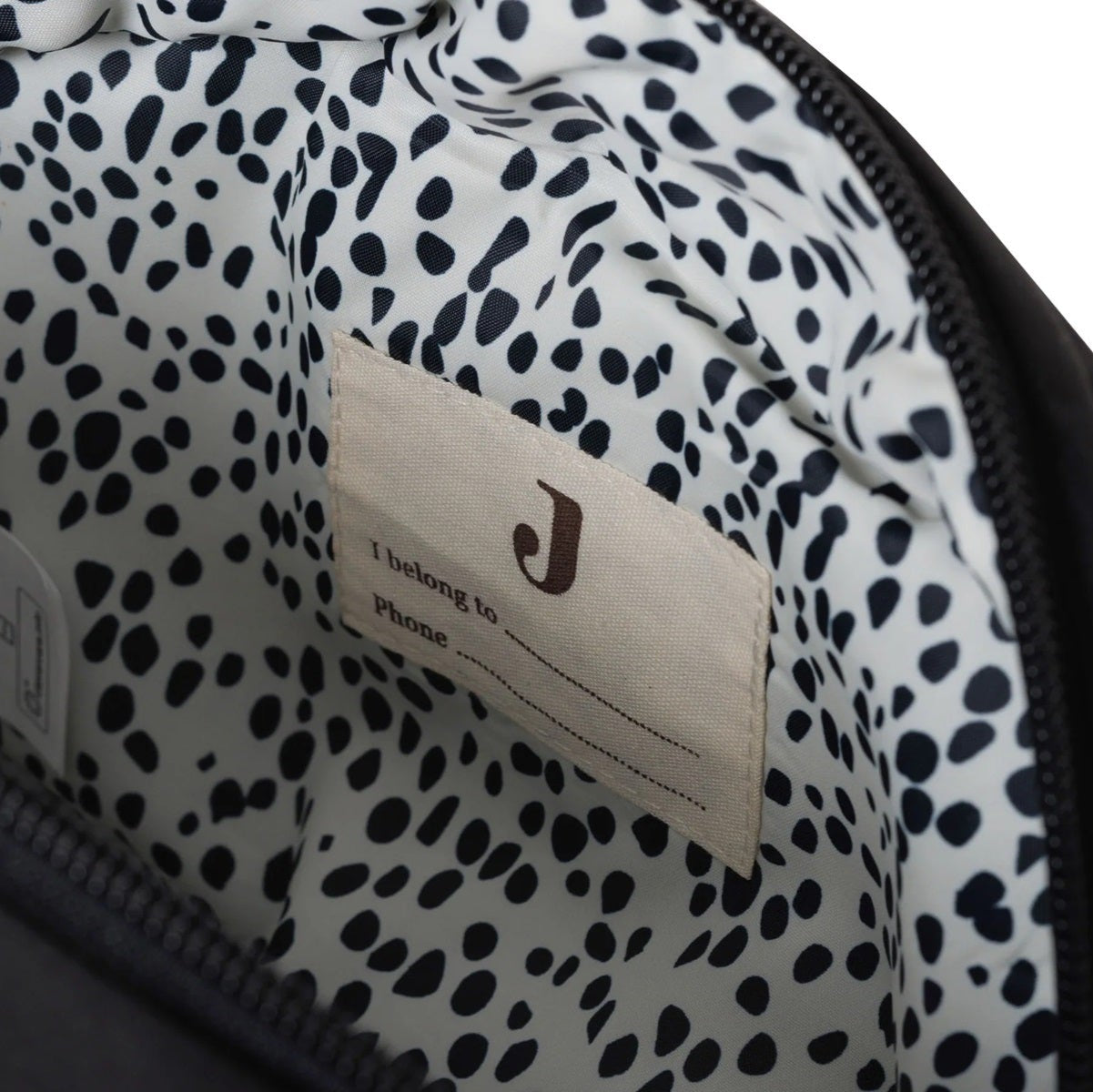 Jollein Puffed Storage Pouch - Black