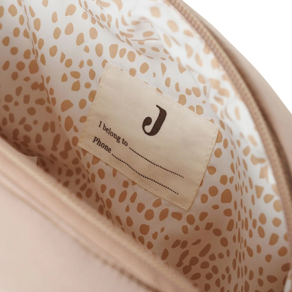 Jollein Puffed Storage Pouch - Biscuit