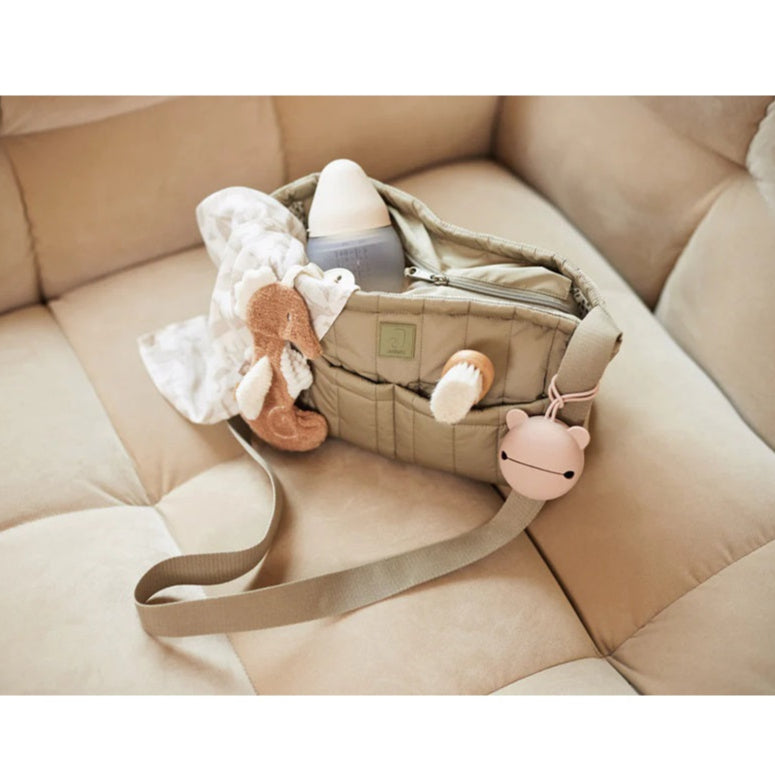 Jollein Puffed Stroller Organiser - Olive