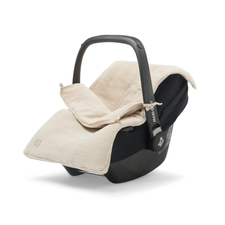 Jollein Footmuff - Basic Knit - Nougat (Group 0+)