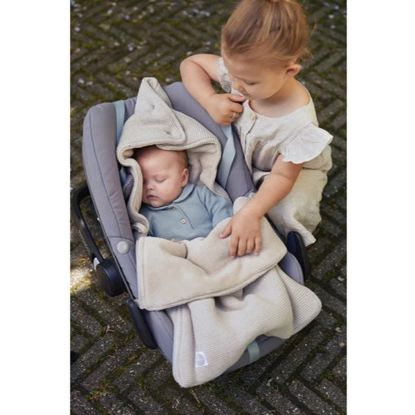 Jollein Footmuff - Basic Knit - Nougat (Group 0+)