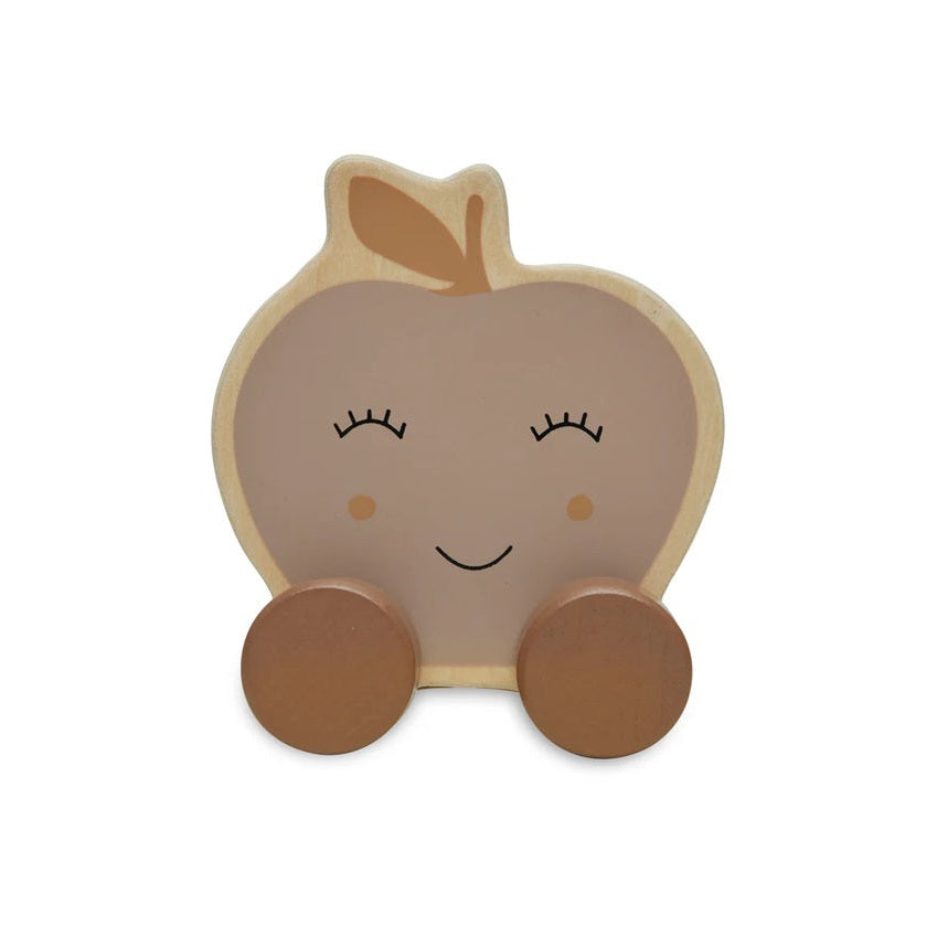 Jollein Wooden Rolling Apple Toy