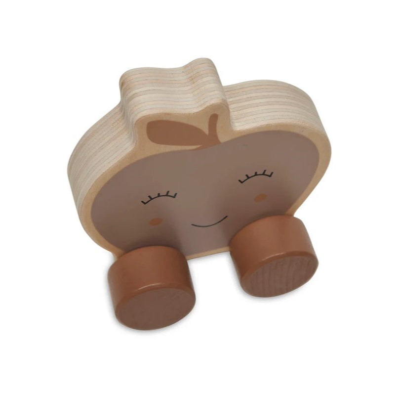 Jollein Wooden Rolling Apple Toy