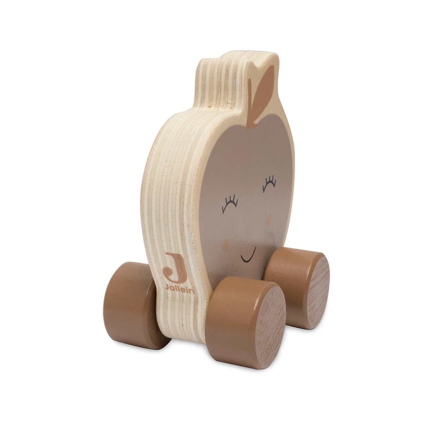 Jollein Wooden Rolling Apple Toy