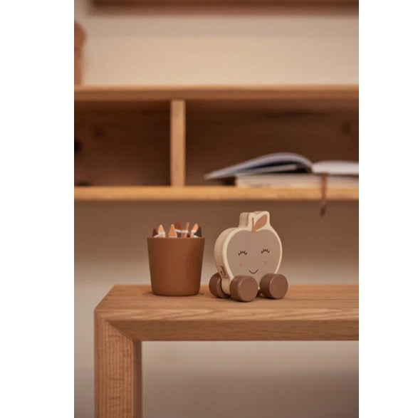 Jollein Wooden Rolling Apple Toy