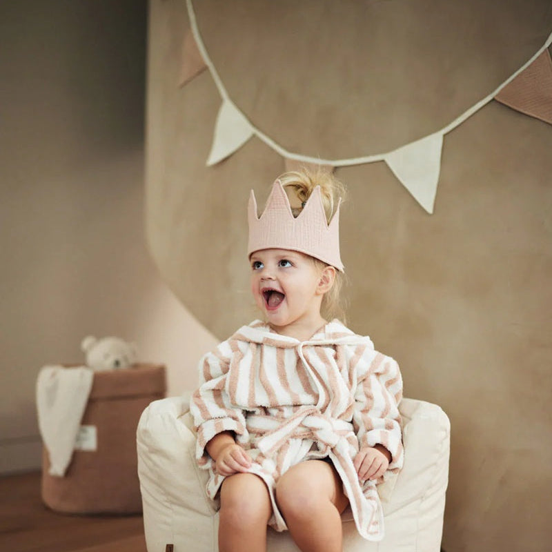 Jollein Cotton Flag Bunting - Rose/Ivory