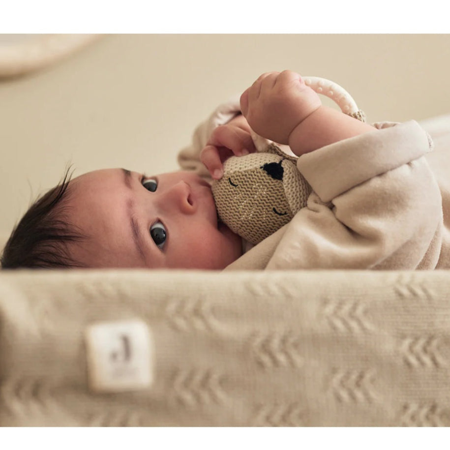 Jollein Silicone Teething Ring - Fox