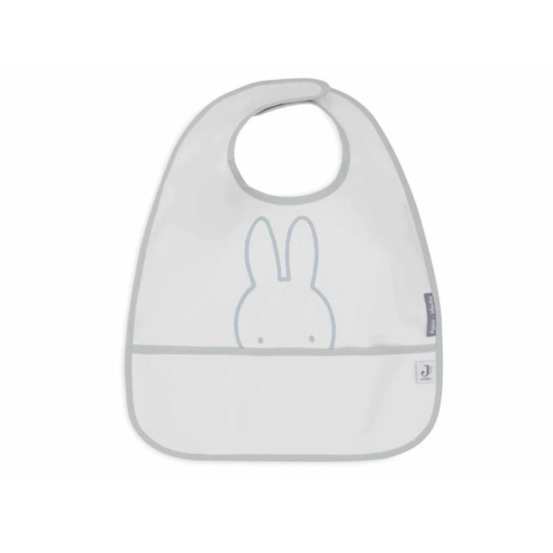Jollein Waterproof Bib - 2 Pack - Miffy & Snuffy Peekaboo Sea Green
