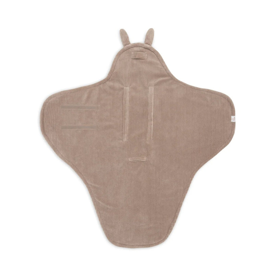 Jollein Rib Wrap Blanket - Cloudy/Bunny