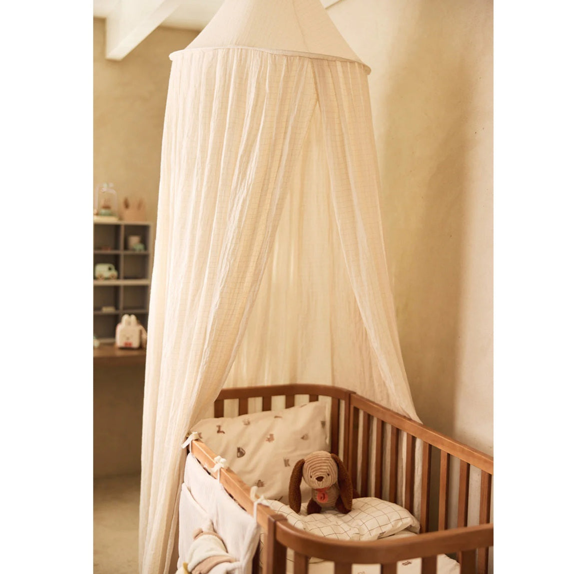 Jollein Vintage Bed Canopy - Cosy Check