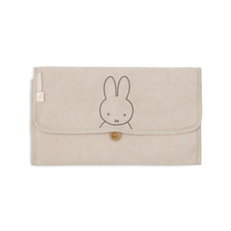 Jollein Travel Changing Pad - Terry - Miffy Nougat