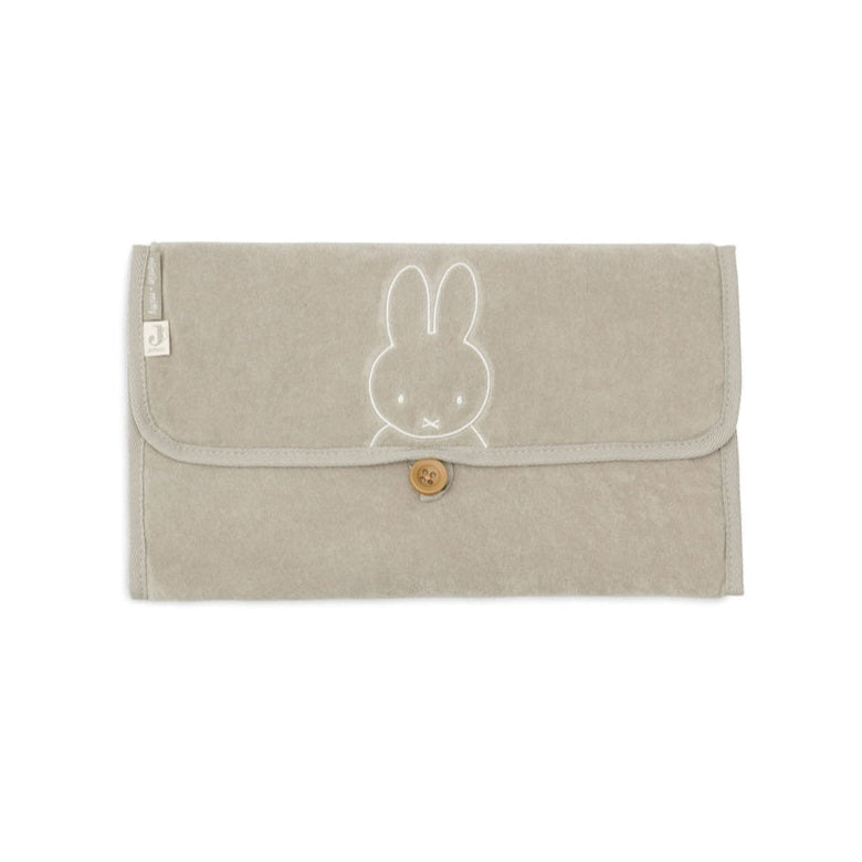 Jollein Travel Changing Pad - Terry - Miffy Olive Green