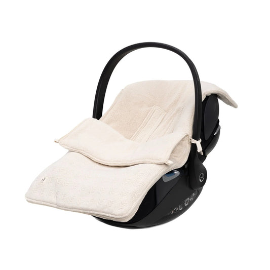 Jollein Footmuff - Grain Knit - Oatmeal (Group 0+)