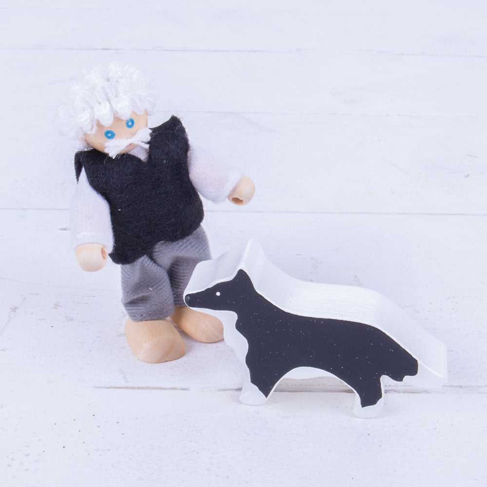 Bigjigs Heritage Doll Family Playset