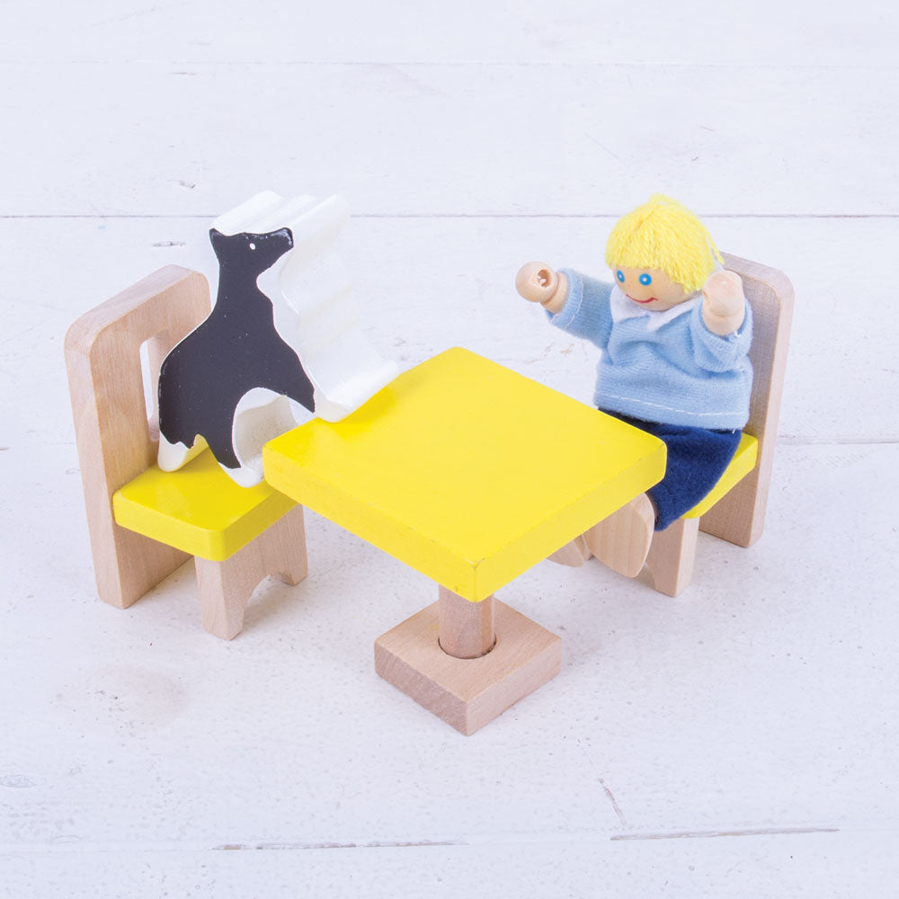 Bigjigs Heritage Doll Family Playset
