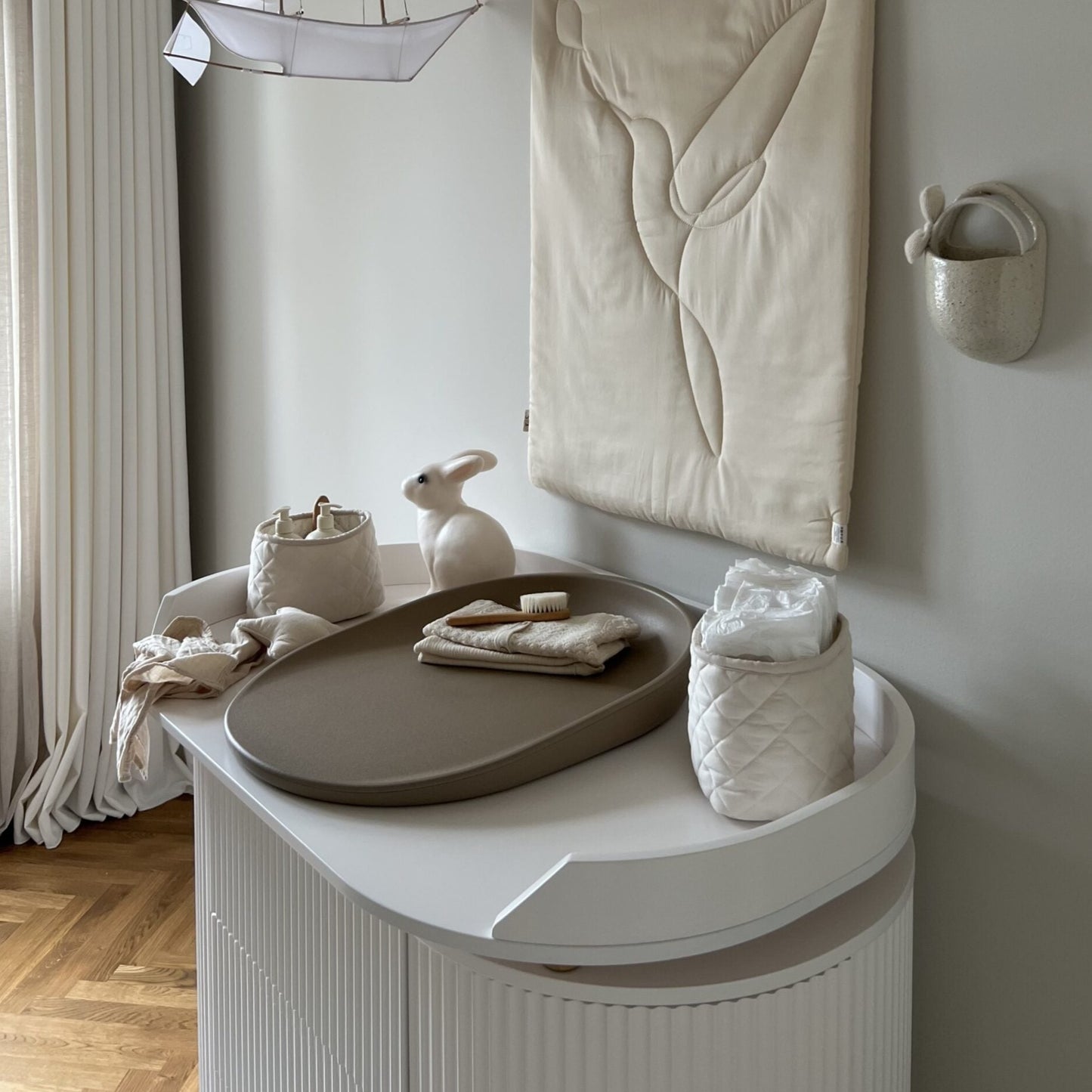 Kas Kopenhagen Kai Dresser & Changing Unit - White Oak