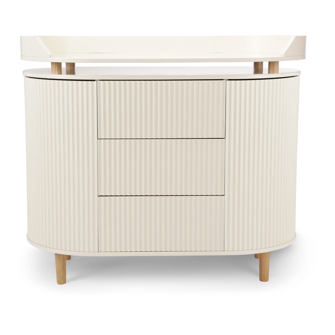 Kas Kopenhagen Kai Dresser & Changing Unit - Cream Oak