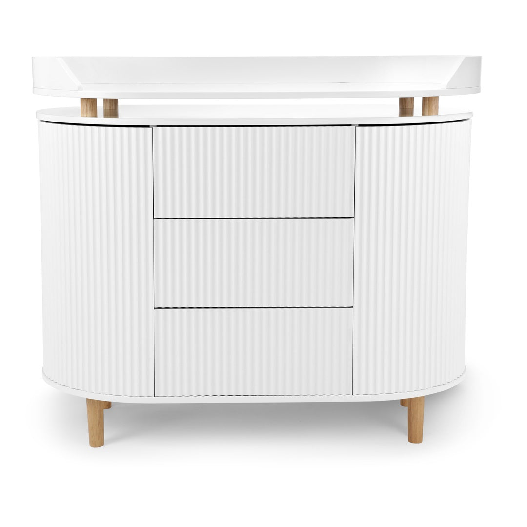 Kas Kopenhagen Kai Dresser & Changing Unit - White Oak