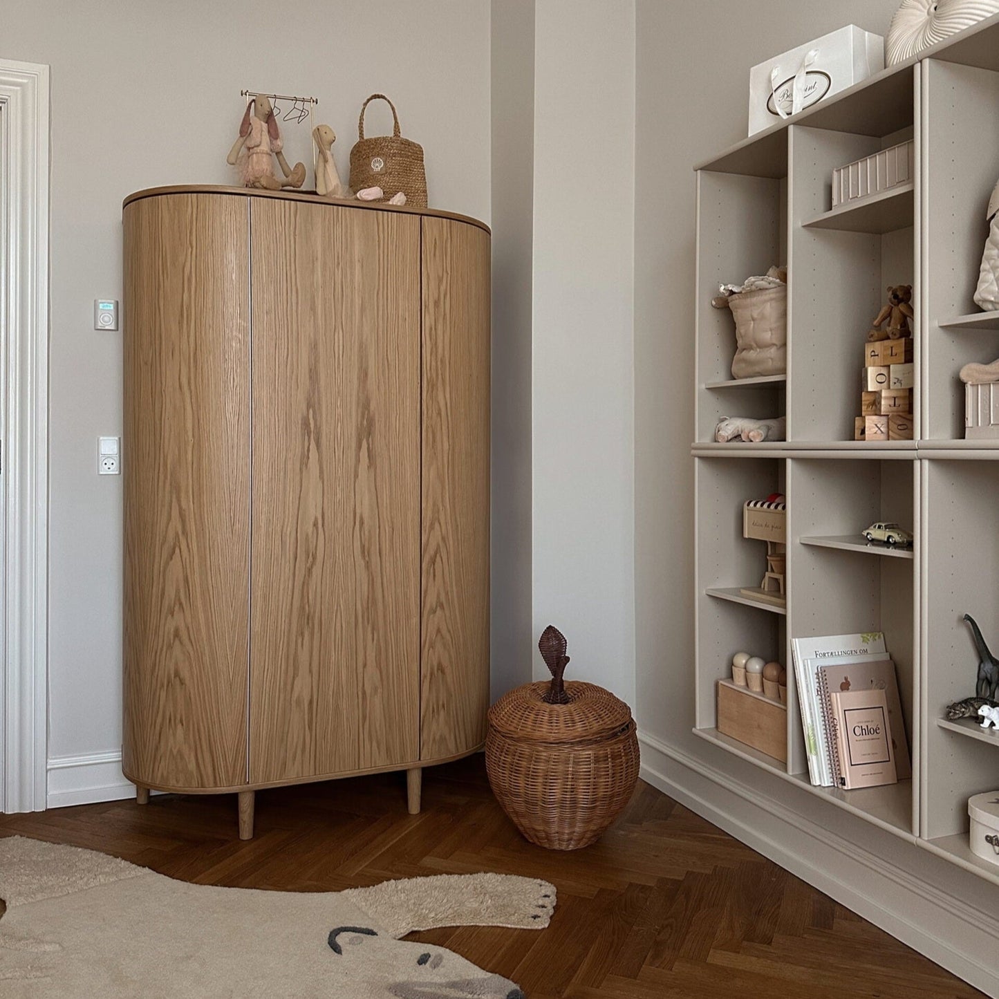 Kas Kopenhagen Kai Wardrobe - Natural Oak