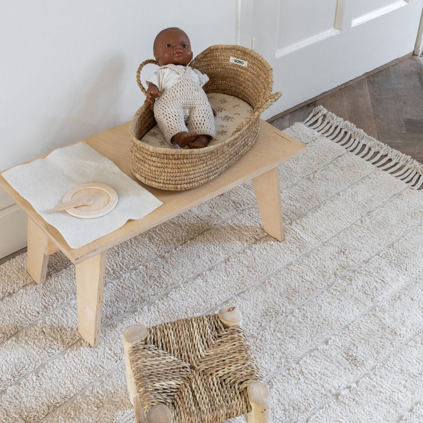 Kas Kopenhagen Washable Rug - Stripes